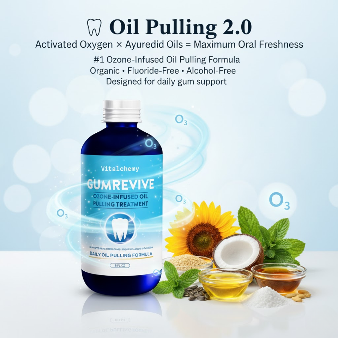 Vitalchemy GumRevive Ozonated Oil Pulling
