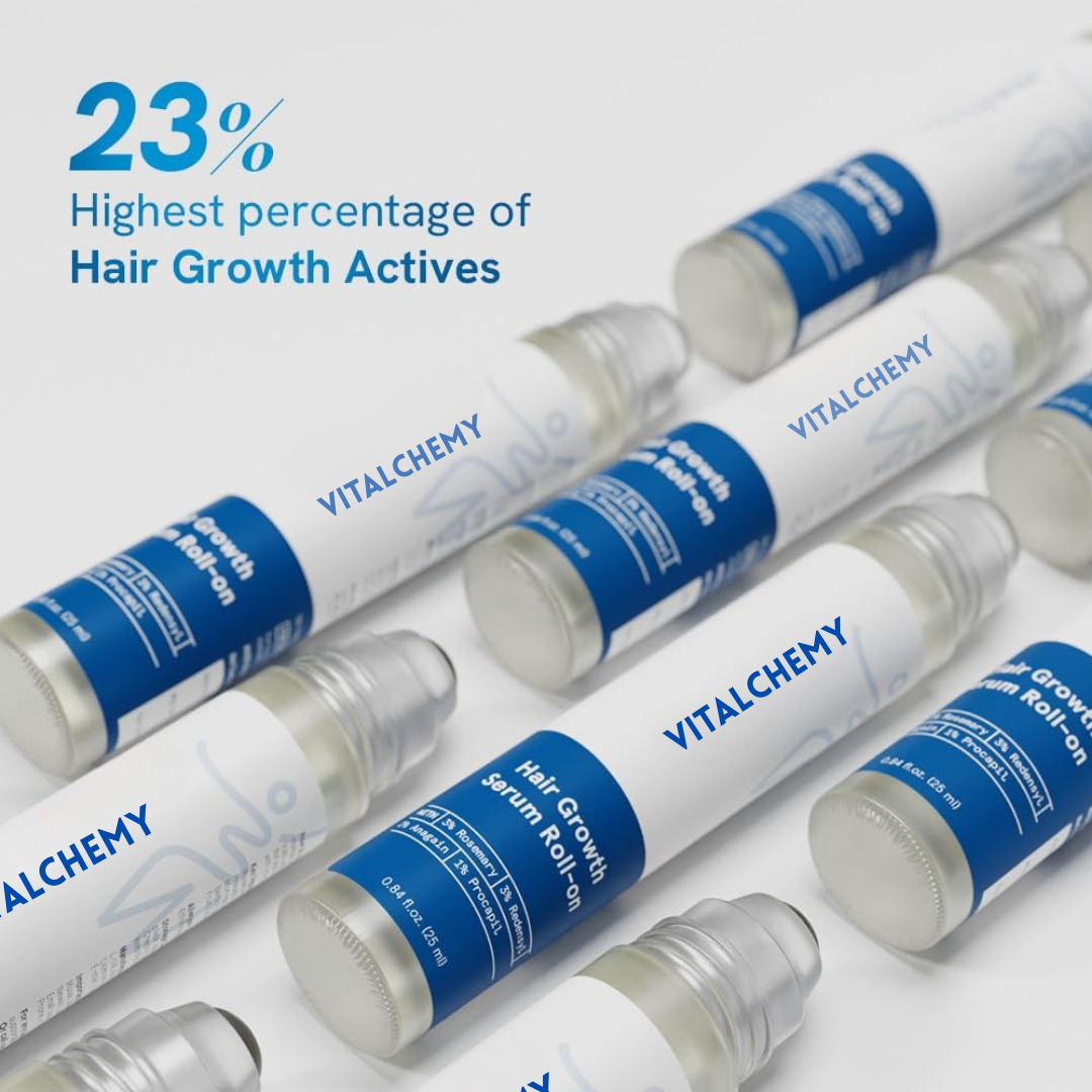 Vitalchemy Hair Growth Roll-On – Thicker, Fuller Hair