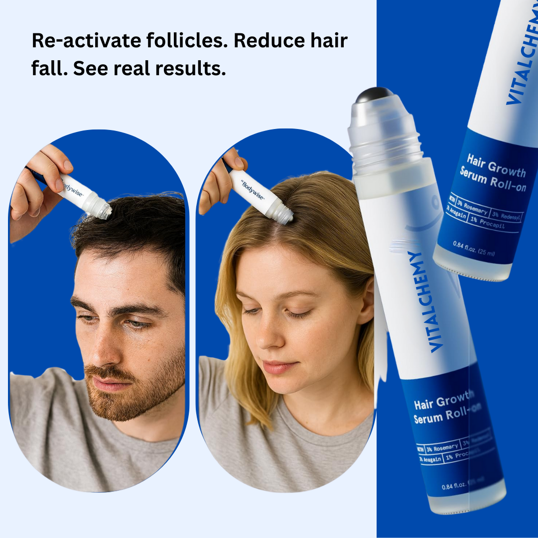 Vitalchemy Hair Growth Roll-On – Thicker, Fuller Hair